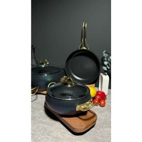 Resim Bena Life 7 Parça Granit Güveç Tencere Seti 