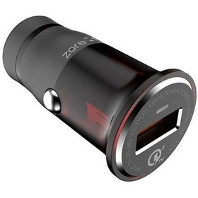 Resim Sickossi Zr-c304q Micro Araç Şarj Seti - Siyah Siyah 