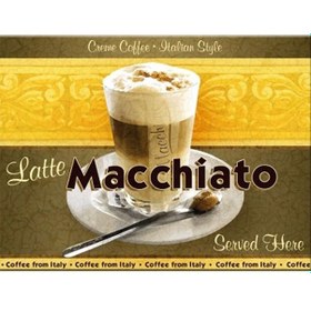 Resim Nostalgic Art Latte Macchiato Magnet 14038 Çok Renkli 