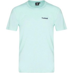 Resim Hummel Hml Tweed T-shirt Erkek 912362 Mint Yeşili 