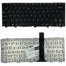 Resim Notespare Asus Eee Pc 1015PD, 1015PE, 1015PN, 1015PDG, 1015PDT, 1015PW Uyumlu Notebook Klavye Siyah TR 