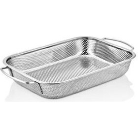 Resim Korkmaz A758 Twisty Büyük Boy Dikdörtgen Süzgeç 37.5X27.5CM 
