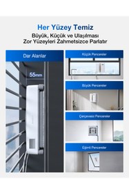 Resim Ecovacs Winbot Mini Cam Silme Robotu 
