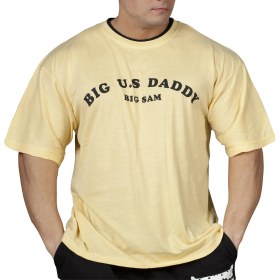 Resim Big Sam Oversize, Geniş Kesim Tişört, Pamuklu 