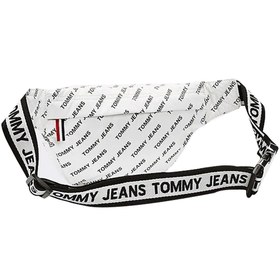 Resim Tommy Hilfiger Tjw Logo Tape Bumbag Refl Kadın Bel Çantası White Reflective - White Reflective / STD 