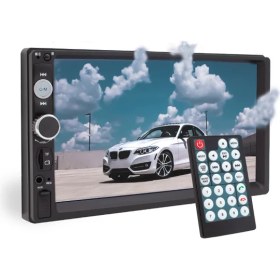 Resim Magicvoice USB Sd Fm Radyoaux Bluetooth 7 Inç Araç Dokunmatik Mekaniksiz Oto Teyp Dubble Teyp 
