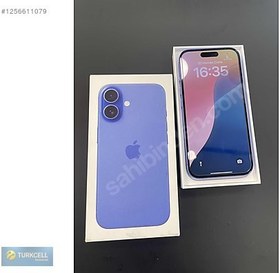 Resim Apple iPhone 16 İkinci El TR | 128 GB | Laciverttaş 
