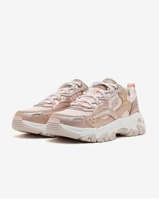 Resim Skechers D'lites Hıker Kadın Pembe / Altin Outdoor Ayakkabı 180330 Rsgd 