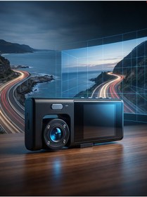Resim Bloom Picks 1080p Full Hd Dual Lens Araç İçi Kamera - 170 Geniş Açı Gece Görüşlü Yol Kayıt Cihazı 