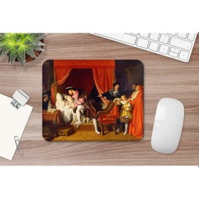 Resim Leonardo Da Vinci'nin Ölümü 17 X 21 Cm Mouse Pad Mousepad 