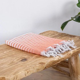 Resim Homedius Alagra Pamuk Peştemal 100x170 cm Turuncu 