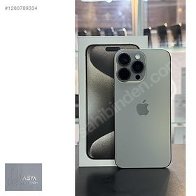 Resim Apple iPhone 15 Pro Max İkinci El TR | 512 GB | Natürel Titanyum 