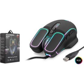 Resim Hadron Bomber G350 Oyuncu Mouse Kablolu 6400 Dpı Rgb 1.5m 