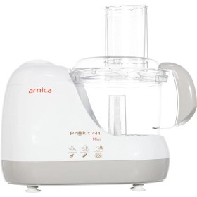 Resim Arnica Prokit 444 Mini Mutfak Robotu Beyaz Renkli Güçlü Kapasite ile Şık Tasarım 