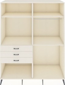 Resim Kronos Gardrop 4 Raflı 3 Çekmeceli 2 Askılı 176x59x221 Aytaşı-aytaşı Aytaşı 