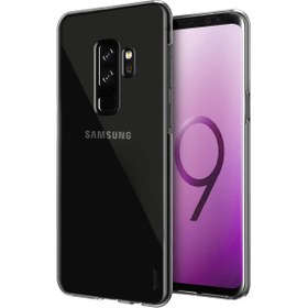 Resim Buff Galaxy S9 Plus ile Uyumlu Slim Fit Kılıf Crystall Clear 