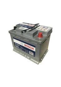 Resim Bosch 12V 62 Ah S4 043 - 60 Ah Kasası Akü 
