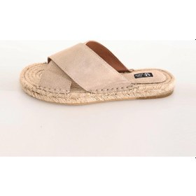 Resim Bej Espadril Terlik 24112-bej Bej 
