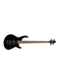 Resim Cort C4 Deluxe Bk Bas Gitar 4 Telli Aktif - Siyah 