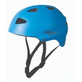 Resim Cool Wheels Çocuk Mavi Scooter Bisiklet Kaskı 