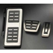 Resim Çmk Volkswagen Golf 7 (2013-2018) /Passat B8 / Audi A3 (2014+) / Octavıa(2014+) Pedal Set Otomatik Vites 