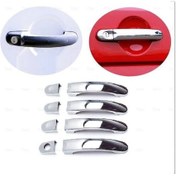 Resim Vw Caddy Krom Kapı Kolu 4 Kapı P.çelik 2003-2015 