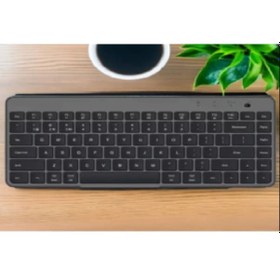 Resim Xiaomi Mi XMBXJP01YM Çift Modlu Bluetooth Q Klavye 