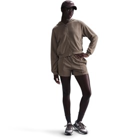 Resim Nike Sportswear Chill Knit Kadın Kahverengi Eşofman Üstü 