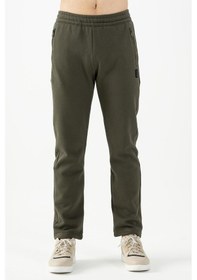 Resim Maraton Sportswear Regular Erkek Düz Paça Basic Açık Haki Eşofman Altı 21795-açık Haki Açık Haki 