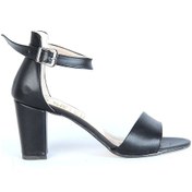 Resim Moda Ayakkabı 245 Kadın Tek Bant Topuklu Ayakkabı 