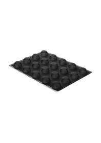 Resim 70.518.20.0298 Silikomart Aır Plus 18 Round Silikon Kalıp Kahverengi 