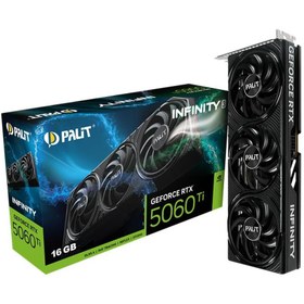 Resim PALIT Geforce Rtx5060ti Infinity 3 16gb 128bit Gddr7 Ekran Kartı Ne7506t019t1-gb2061s 