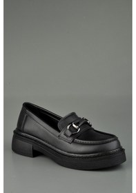 Resim Lovinia Loafer Ortopedik Siyah Kadın Ayakkabı Siyah 