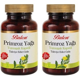 Resim Balen Primroz Çiçeği Yağı 650 MG 90 Kapsül x 2 Adet 
