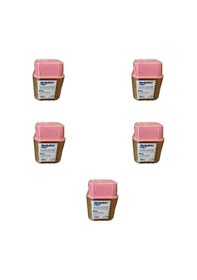 Resim Dolphin Muffin Kare Kağıt Pembe Altın Cupcake Kek Kalıbı Kapsülü Kabı - 25 Adetlik 5 Paket Renkli 