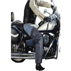 Resim Motosiklet Pantalonu Motorsiklet Rüzgar Yağmur Koruyucu Diz Koruma 