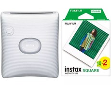 Resim Instax SQ Link Ex D Akıllı Telefon Yazıcısı-20'li Film Seti Yeşil 