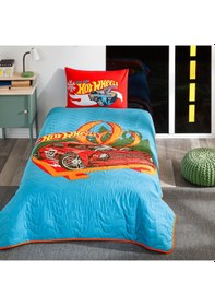 Resim Lisanslı Hot Wheels Tek Kişilik Yatak Örtüsü Seti 000000001000046650 