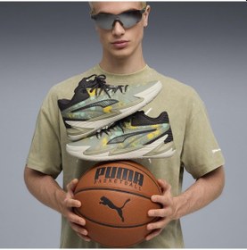 Resim Puma Dagger Points İn The Paint Erkek Basketbol Ayakkabısı C-pum312168p01p01 Yeşil 