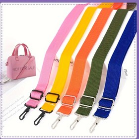 Resim Çok Yönlü Ayarlanabilir Çanta Askısı - 150.11cm Çok Renkli Polyester, Günlük ve Spor Çantalar için Mükemmel, Kolay Temizlenebilir 