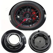 Resim Chuangyinshop 1 Adet Bright Black C-1028 Abs Mercedes-benz W219 R 18 Amg G350 G500 G63 S680 Gls600 147mm Jant Başlığı Kapağı 