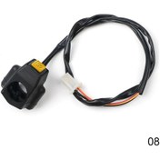 Resim Flameout Sarı-22mm Dayanıklı Atv Motosiklet Çift Spor Dörtlü Çalıştırma Korna Öldür Durdurma Anahtarı Düğmesi Yedek Parça 44536025 