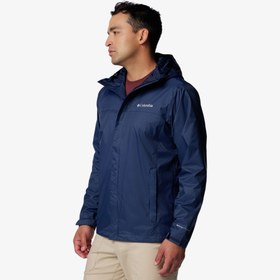 Resim Columbia Watertight Erkek Lacivert Yağmurluk 