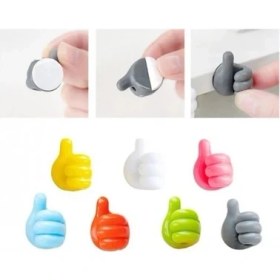 Resim Ozcmax El Şeklinde Kauçuk Çok Amaçlı Kablo Tutacak 10 Adet 