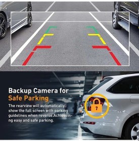 Resim Createtech 3lenss Araba Dvr 1080p Dash Cam Arabalar Için Wifi Uygulama Video Kayıt Cihazı Çift Len Dashcam X01-2cam Güvenli Kullanım 