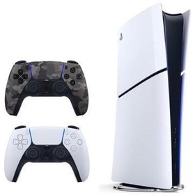 Resim Playstation 5 Slim Digital 825 GB + 2. Kamuflaj Dualsense İthalatçı Garantili 