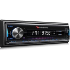 Resim Nakamichi NQ-721BE 2 Amfi 4VOLT Rca Çıkışlı Profesyonel Oto Teyp Rgb Işıklı Bluetooth-Usb Tesisat Teyibi 