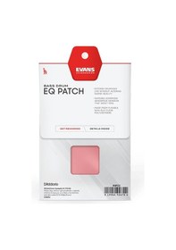 Resim Evans Eqpc2 Şeffaf Plastik Bas Davul Koruyucu"twin Pedal" 