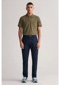 Resim Gent Erkek Lacivert Slim Fit Pantolon Lacivert 