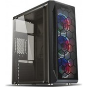 Resim Hiper Zoe Gaming Rainbow Mid Tower ATX Kasa 